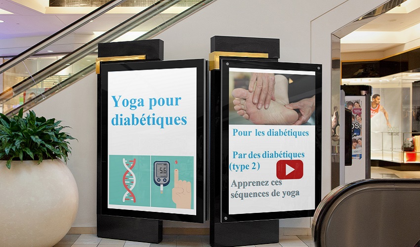 Grande campagne de relation publique pour le diabete